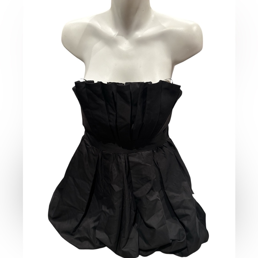 DO+BE strapless bubble dress